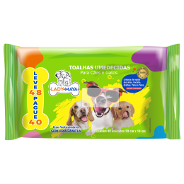 Toalha Pet Lady e Maya 48und