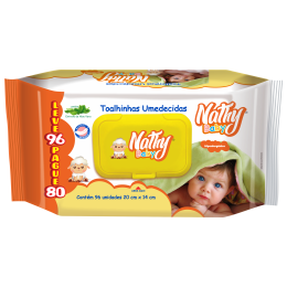 Toalha Umedecida Baby 96und