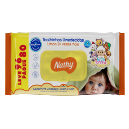 Toalha Umedecida Baby 96und