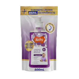 Refil Sabonete Glicerinado Lavanda 500mL